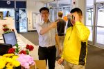 Jason Lin wins a pair of Google Cardboard glasses in the Maker Day Video Contest