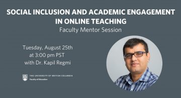 Social Inclusion and Academic Engagement in Online Learning