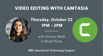 Video Editing with Camtasia