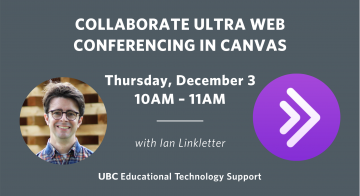 Collaborate Ultra Web Conferencing in Canvas