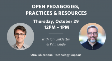 Open Pedagogies, Practices and Resources