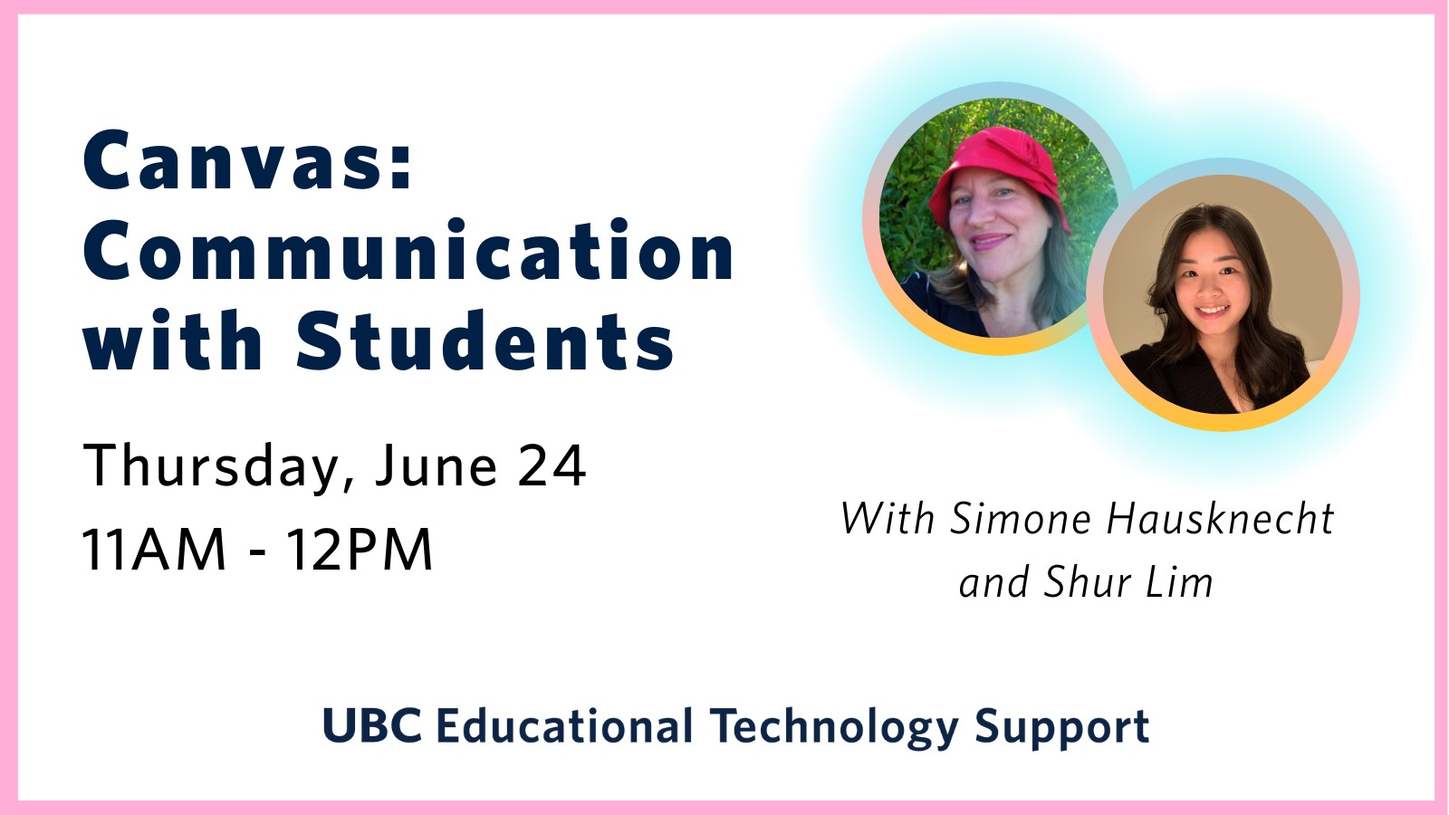 Canvas Communication with Students Learning Design & Digital Innovation