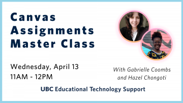Canvas Assignments Master Class