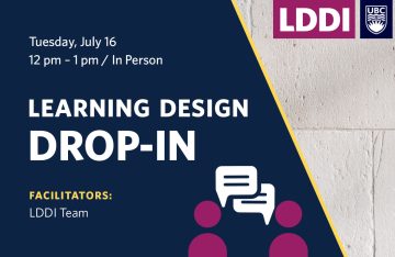 Learning Design Drop-In